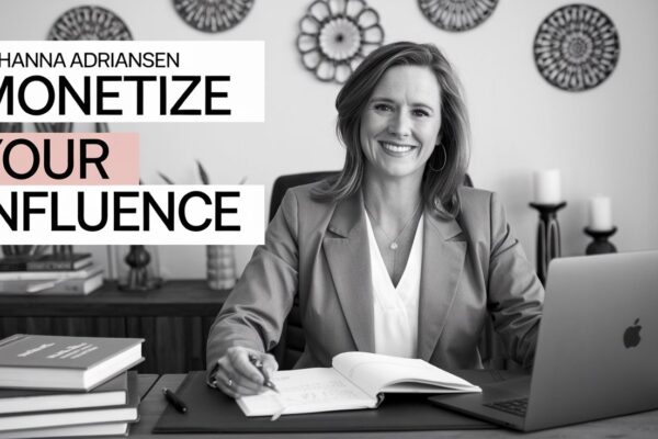 Johanna Adriaansen Monetize Your Influence