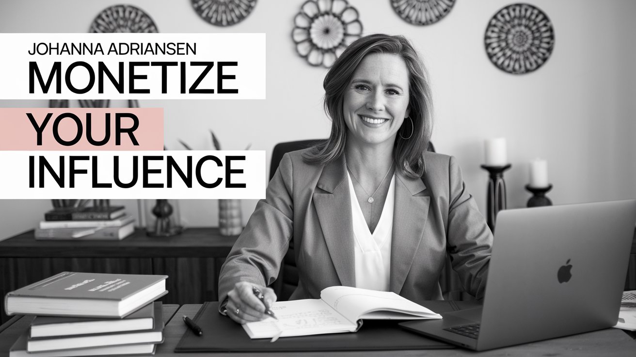 Johanna Adriaansen Monetize Your Influence