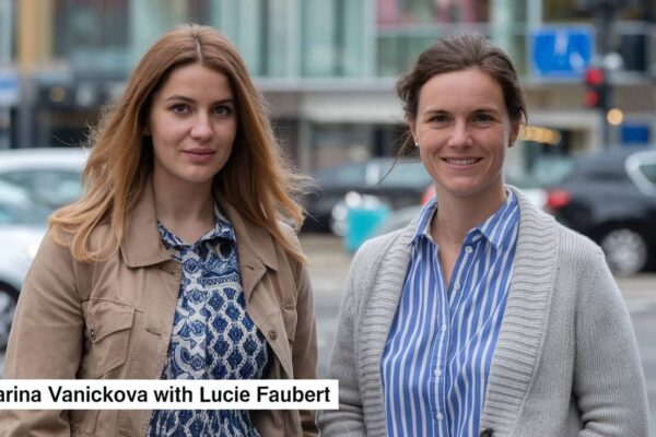 Darina Vanickova With Lucie Faubert